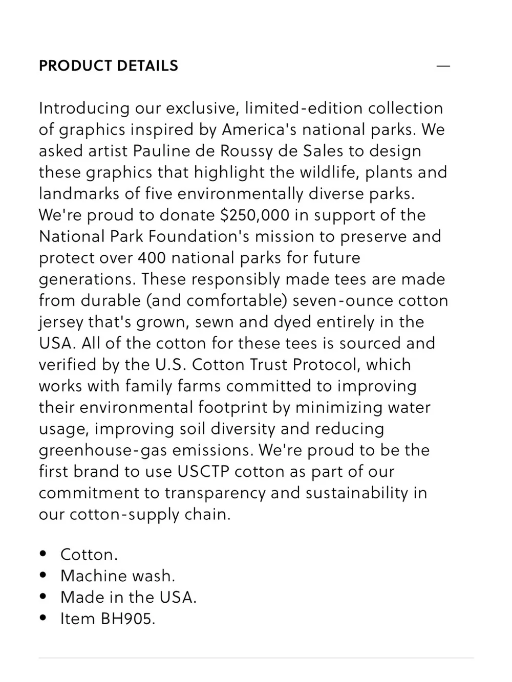 NWT J. Crew X National Park Foundation’Badlands National Park' Graphic Tee. M - Picture 5 of 7